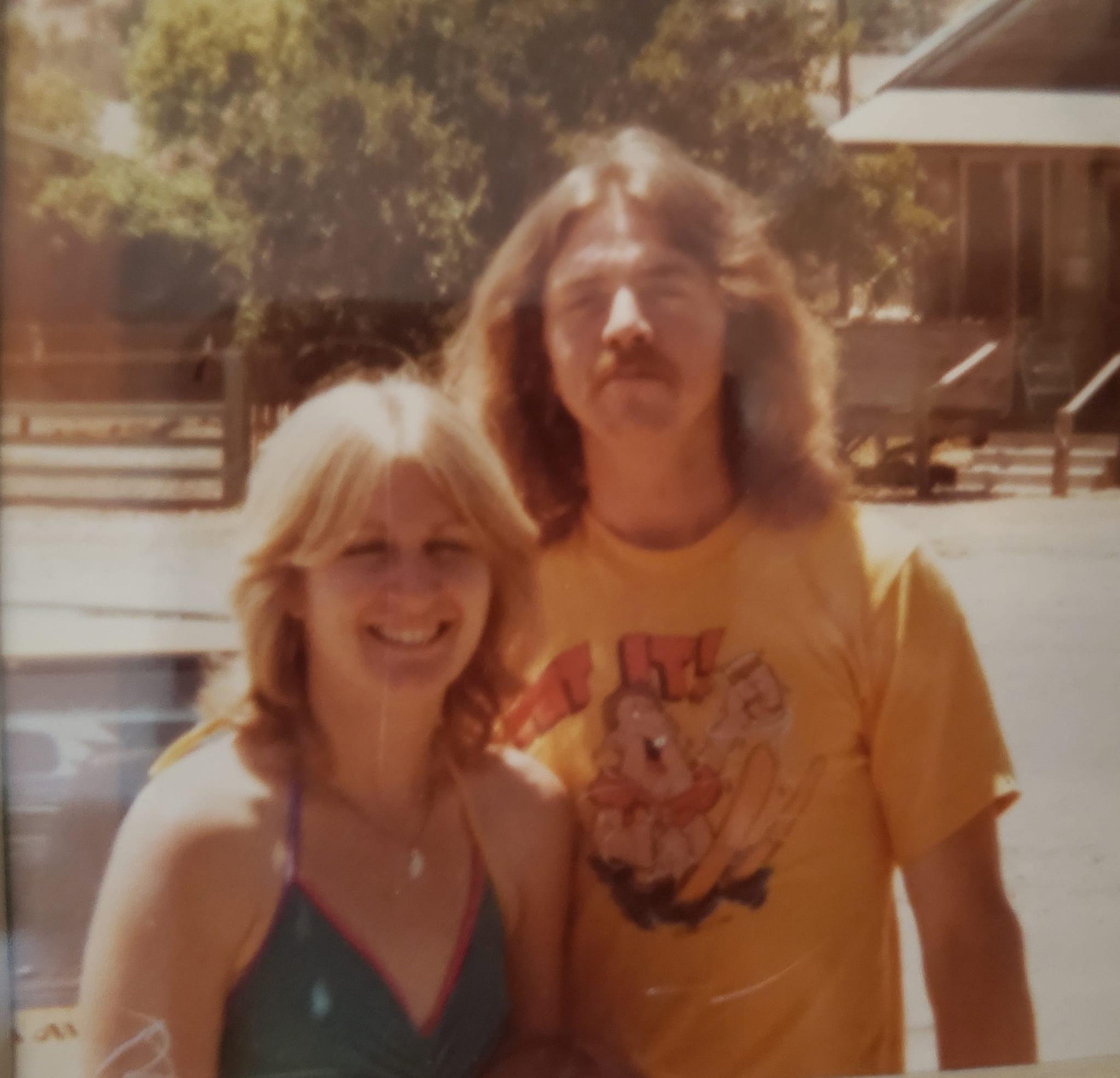 Rick and Terri throwback photo
